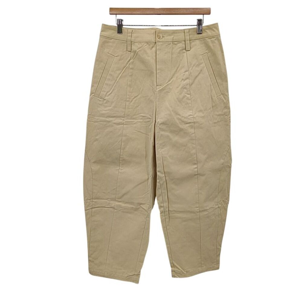 Ruti Women Twill Detail Oriented Tapered Pants French Beige 17